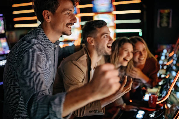 Live casino studio with multiple table angles and HD streaming